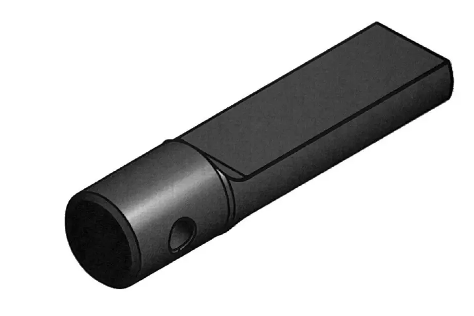 Grinding arm - ø32x135: HM